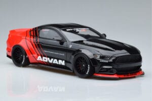 Ford Mustang S550 LB Works Liberty Walk Advan GT Spirit 1:18 KJ035 Żywica — zdjęcie 4 z 6