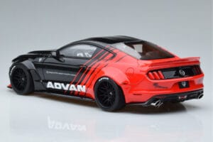 Ford Mustang S550 LB Works Liberty Walk Advan GT Spirit 1:18 KJ035 Żywica — zdjęcie 5 z 6