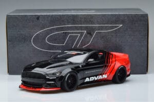 Ford Mustang S550 LB Works Liberty Walk Advan GT Spirit 1:18 KJ035 Żywica — zdjęcie 6 z 6