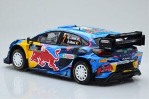 Ford Puma Rally1 WRC #7 P-L. Loubet / N. Gilsoul Rally Sweden 2023 IXO 1:18 18RMC154B Metal — zdjęcie 5 z 6