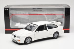 Ford Sierra RS RHD Biały Minichamps 1:18 150084070 Metal — zdjęcie 8 z 8
