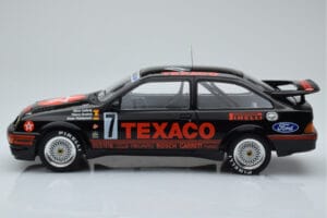 Ford Sierra RS500 Cosworth Texaco #7 K. Ludwig / K. Niedzwiedz / T. Boutsen 24 Hours of Spa 1987 IXO 1:18 18RMC051B Metal — zdjęcie 3 z 6