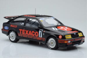 Ford Sierra RS500 Cosworth Texaco #7 K. Ludwig / K. Niedzwiedz / T. Boutsen 24 Hours of Spa 1987 IXO 1:18 18RMC051B Metal — zdjęcie 4 z 6