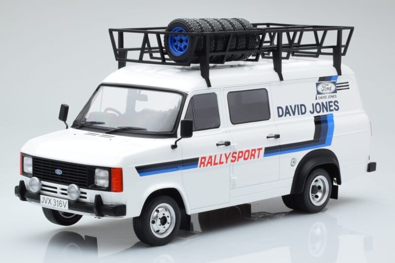 Ford Transit Mk2 Van Team David Jones Rally Assistance IXO 1:18 18RMC033XE Metal