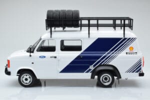 Ford Transit Mk2 Van Team Ford Rally Assistance IXO 1:18 18RMC058XE Metal — zdjęcie 3 z 6