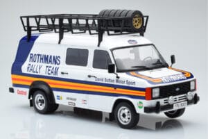 Ford Transit Mk2 Van Team Rothmans Rally Assistance IXO 1:18 18RMC057XE Metal — zdjęcie 4 z 6