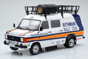 Ford Transit Mk2 Van Team Rothmans Rally Assistance IXO 1:18 18RMC057XE Metal