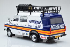 Ford Transit Mk2 Van Team Rothmans Rally Assistance IXO 1:18 18RMC057XE Metal — zdjęcie 5 z 6