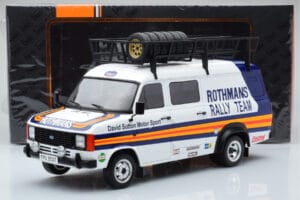 Ford Transit Mk2 Van Team Rothmans Rally Assistance IXO 1:18 18RMC057XE Metal — zdjęcie 6 z 6