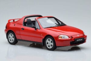 Honda CRX Del Sol VTi Spider Czerwony Otto 1:18 OT415 Żywica — zdjęcie 4 z 6
