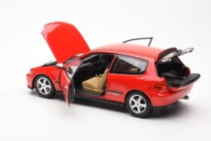 Honda Civic EG6 VTEC Czerwony LCD 1:18 LCD18018-RE Metal — zdjęcie 8 z 11