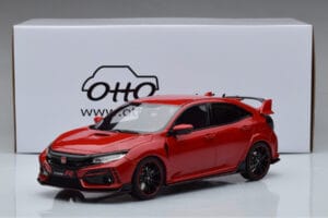Honda Civic Type R GT FK8 Euro Spec Czerwony Otto 1:18 OT890 Żywica — zdjęcie 6 z 6