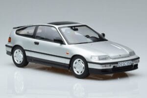 Honda CRX EF Srebrny Norev 1:18 188011 Metal — zdjęcie 4 z 6