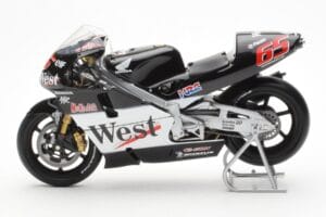Honda NSR500 West Honda Pons #65 L. Capirossi 500cc World Championship 2001 Minichamps 1:12 122016165 Metal