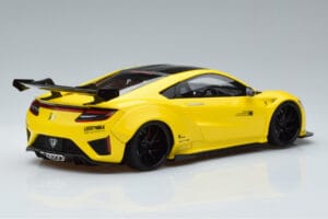 Honda NSX NC1 LB Works Liberty Walk Żółty GT Spirit 1:18 KJ034 Żywica — zdjęcie 2 z 6
