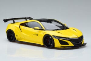 Honda NSX NC1 LB Works Liberty Walk Żółty GT Spirit 1:18 KJ034 Żywica — zdjęcie 4 z 6