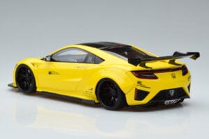 Honda NSX NC1 LB Works Liberty Walk Żółty GT Spirit 1:18 KJ034 Żywica — zdjęcie 5 z 6