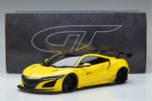 Honda NSX NC1 LB Works Liberty Walk Żółty GT Spirit 1:18 KJ034 Żywica — zdjęcie 6 z 6