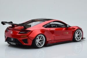 Honda NSX NC1 Liberty Walk Candy Czerwony GT Spirit 1:18 GT245 Metal — zdjęcie 2 z 6