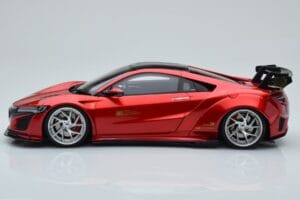 Honda NSX NC1 Liberty Walk Candy Czerwony GT Spirit 1:18 GT245 Metal — zdjęcie 3 z 6