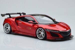 Honda NSX NC1 Liberty Walk Candy Czerwony GT Spirit 1:18 GT245 Metal — zdjęcie 4 z 6