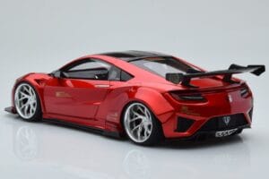 Honda NSX NC1 Liberty Walk Candy Czerwony GT Spirit 1:18 GT245 Metal — zdjęcie 5 z 6