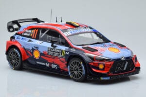 Hyundai i20 Coupe WRC #11 T. Neuville / N. Gilsoul Rally Monte Carlo 2020 IXO 1:18 18RMC067A Metal — zdjęcie 4 z 6