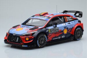 Hyundai i20 Coupe WRC #11 T. Neuville / N. Gilsoul Rally Monte Carlo 2020 IXO 1:18 18RMC067A Metal