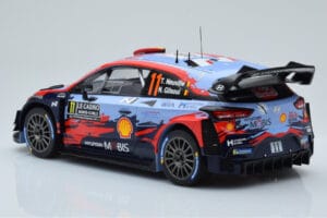 Hyundai i20 Coupe WRC #11 T. Neuville / N. Gilsoul Rally Monte Carlo 2020 IXO 1:18 18RMC067A Metal — zdjęcie 5 z 6