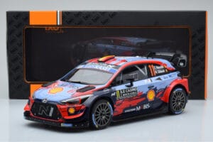 Hyundai i20 Coupe WRC #11 T. Neuville / N. Gilsoul Rally Monte Carlo 2020 IXO 1:18 18RMC067A Metal — zdjęcie 6 z 6
