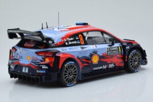 Hyundai i20 Coupe WRC #8 O. Tanak / M. Jarveoja Rally Monte Carlo 2020 IXO 1:18 18RMC067C Metal — zdjęcie 2 z 6