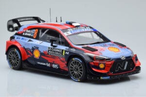 Hyundai i20 Coupe WRC #8 O. Tanak / M. Jarveoja Rally Monte Carlo 2020 IXO 1:18 18RMC067C Metal — zdjęcie 4 z 6