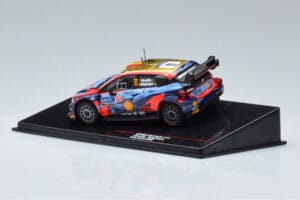 Hyundai i20 N Rally1 #11 T. Neuville / M. Wydaeghe Rally Finland 2022 IXO 1:43 RAM866 Metal — zdjęcie 3 z 4