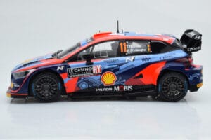 Hyundai i20 N Rally1 #11 T. Neuville / M. Wydaeghe Rally Monte Carlo 2022 IXO 1:18 18RMC112 Metal — zdjęcie 3 z 6