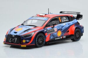 Hyundai i20 N Rally1 #8 O. Tanak / M. Jarveoja Rally Monte Carlo 2022 IXO 1:18 18RMC113 Metal