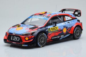 Hyundai i20 Coupe WRC #6 D. Sordo / C. del Barrio Rally Catalunya 2019 IXO 1:18 Hyundai i20 Coupe WRC #6 D. Sordo / C. del Barrio Rally Catalunya 2019 IXO 1:18 18RMC052C Metal