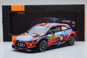 Hyundai i20 Coupe WRC #6 D. Sordo / C. del Barrio Rally Catalunya 2019 IXO 1:18 18RMC052C Metal — zdjęcie 6 z 6