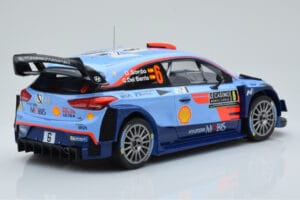 Hyundai i20 Coupe WRC #6 D. Sordo / C. del Barrio Rally Monte Carlo 2018 IXO 1:18 18RMC030C Metal — zdjęcie 2 z 6