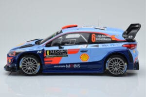 Hyundai i20 Coupe WRC #6 D. Sordo / C. del Barrio Rally Monte Carlo 2018 IXO 1:18 18RMC030C Metal — zdjęcie 3 z 6