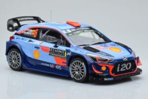 Hyundai i20 Coupe WRC #6 D. Sordo / C. del Barrio Rally Monte Carlo 2018 IXO 1:18 18RMC030C Metal — zdjęcie 4 z 6