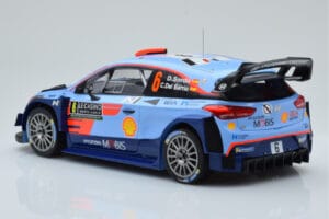 Hyundai i20 Coupe WRC #6 D. Sordo / C. del Barrio Rally Monte Carlo 2018 IXO 1:18 18RMC030C Metal — zdjęcie 5 z 6