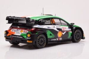 Hyundai i20 N Rally1 #11 T. Neuville / M. Wydaeghe Rally Croatia 2023 IXO 1:18 18RMC160A Metal — zdjęcie 2 z 6