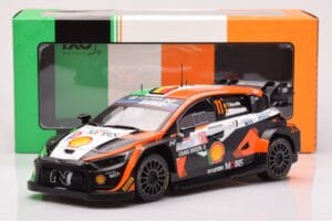 Hyundai i20 N Rally1 #11 T. Neuville / M. Wydaeghe Rally Croatia 2023 IXO 1:18 18RMC160A Metal — zdjęcie 6 z 6