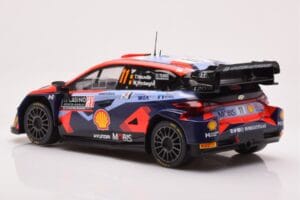 Hyundai i20 N Rally1 #11 T. Neuville / M. Wydaeghe Rally Monte Carlo 2023 IXO 1:18 18RMC153A Metal — zdjęcie 5 z 6