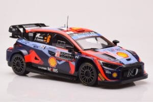 Hyundai i20 N Rally1 #6 D. Sordo / C. Carrera Rally Monte Carlo 2023 IXO 1:18 18RMC153B Metal — zdjęcie 4 z 6