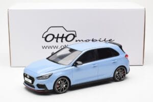 Hyundai i30 N Jasnoniebieski Otto 1:18 OT425 Żywica — zdjęcie 6 z 6