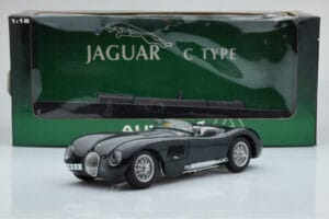 Jaguar C-Type Zielony AUTOart 1:18 73500 Metal — zdjęcie 8 z 8