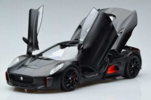 Jaguar C-X75 Czarny Almost Real 1:18 810605 Metal — zdjęcie 2 z 7