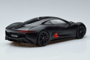 Jaguar C-X75 Czarny Almost Real 1:18 810605 Metal — zdjęcie 3 z 7