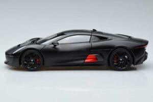 Jaguar C-X75 Czarny Almost Real 1:18 810605 Metal — zdjęcie 4 z 7